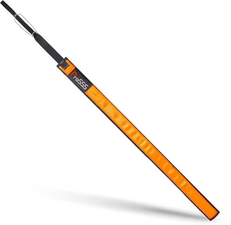 ProSSS Rope Protector Rock Climbing Arborist 26in PVC Polyester with Telescopic Fixation Straps and Rope Fixing Buckle - Image 1